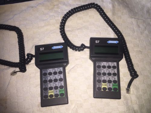 Lot of two Hypercom S7 Pin Pad