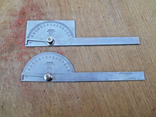 GENERAL TOOLS NO. 17 AND NO. 18 PROTRACTORS