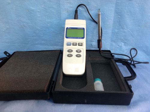 LUTRON YK-2014CD Conductivity Meter+Probe+Carry Case