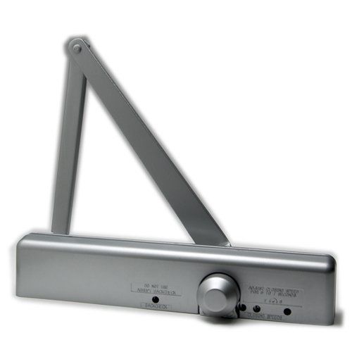 Global Slimline Heavy Duty Commercial Door Closer in Aluminum size 1-6