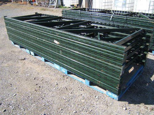 7 sections 12&#039; h x 44&#034;d Rigurak RUR Pallet Racks Racking - 8 ups / 28 beams