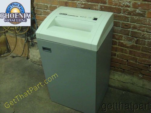 Fellowes PowerShred 420 2HP StripCut Industrial German Paper Shredder