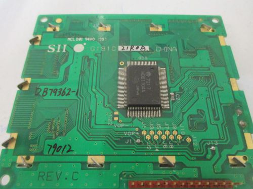 SII G191C-21R0A LCD MODULE DISPLAY BOARD *USED*