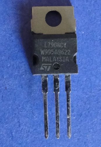 L7908CV  - QTY 66 -  NEW   Neg -8V 1.5A 3-Pin TO-220