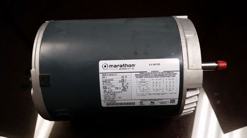 MARATHON MOTORS 5K49NN2178 Mtr, 3 Ph, 2 HP, 3450, 208-230/460V, 56J, ODP We SHIP