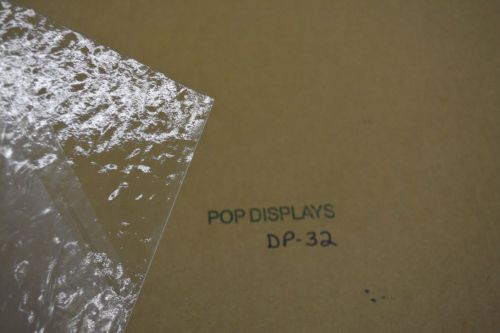 Plexiglass sheet sample of color #dp-32 textured clear   1/8&#034; x 1.5.&#034; x 1.5&#034; for sale