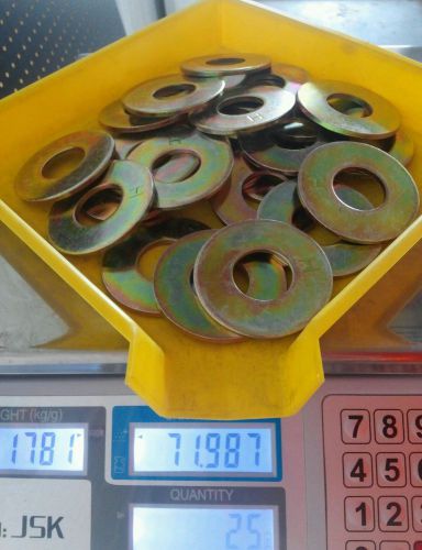 1&#034; USS flat washer grade 8, 25pcs.