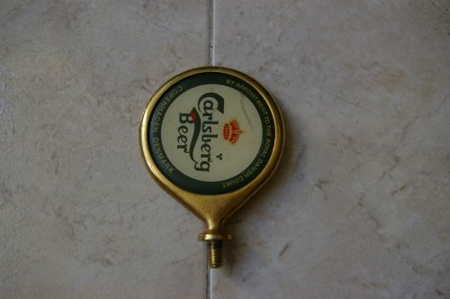 Calsberg  Round Badge brass RARE