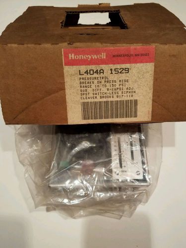Honeywell l404a 1529 pressuretrol for sale