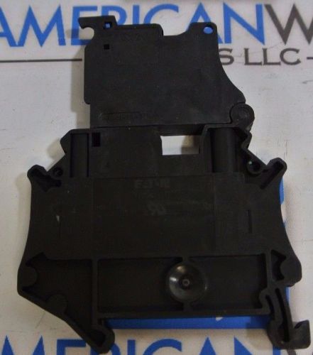 Eaton XBUT4FBE UT 4-FB Fuse Holder Terminal Block NEW Black