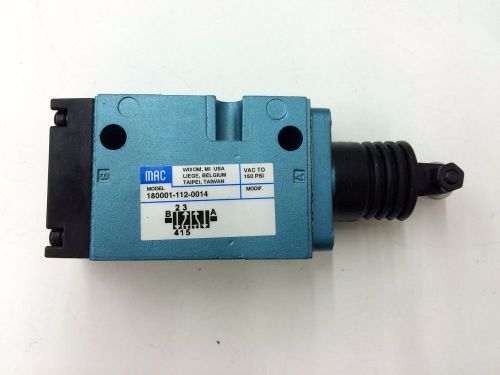 MAC 180001-112-0014 Pneumatic Solenoid Control Valve NEW