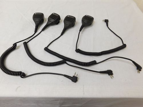 Motorola PMMN4013A Speaker Microphone Set of 4