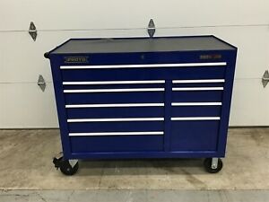 PROTO - Gloss Blue Heavy Duty Rolling Tool Cabinet J555041-10BLPDP