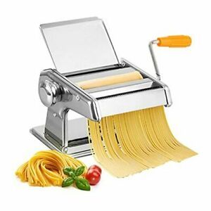 Pasta Maker, Stainless Steel Manual Pasta Machine Pasta Maker Pasta Roller