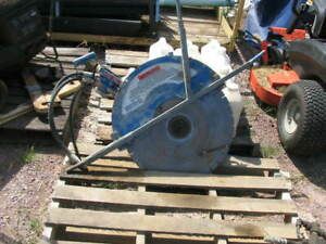 Hydraulic RGC S24H Concrete saw