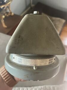 Vintage Edwards Company trouble bell ADAPTABEL NO.340 School Wall Mount Alarm