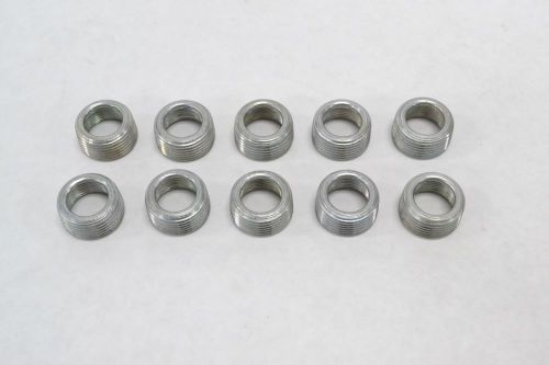 Lot 10 new appleton threaded reducing bushing 1in npt b273382 for sale