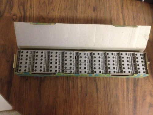 Phoenix Contact Terminal Blocks OTTA 6(0790433) 82pcs.&amp; End Anchors Asst. 15pcs