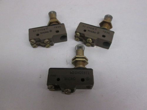 LOT 3 NEW MICRO SWITCH BZ-2AQ18T1 LIMIT SWITCH D286848