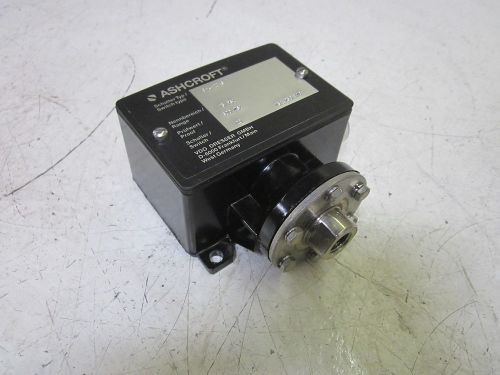 Ashcroft b-4-20-s pressure switch 15a 250vac 15-500psi *new out of a box* for sale