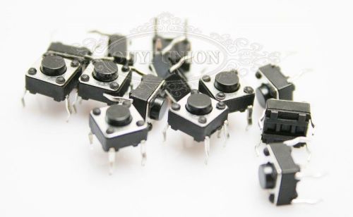 100pcs x Push Tactile Button Switch Momentary Tact 6x6x5mm DIP Through-Hole 4pin