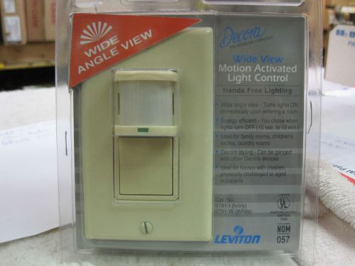 LEVITON 6791-I MOTION ACTIVATED LIGHT CONTROL