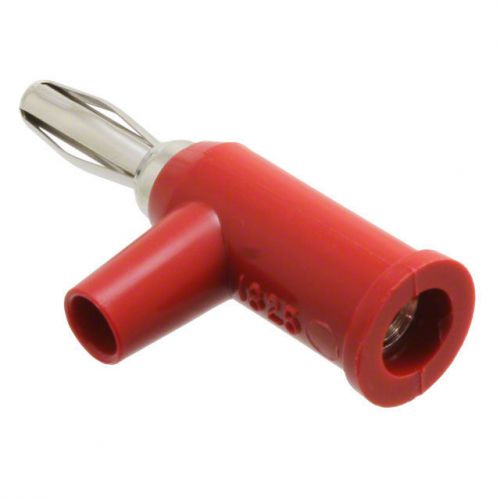 Pomona 1825 Standard Banana Plug, Solderless and Stackable, Red