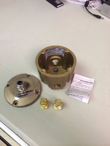 Kim Lighting Brass Box JBR-21 Outlet Box New 1/2&#034; Npt