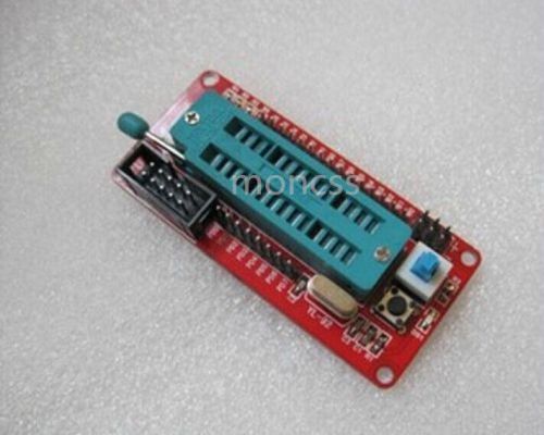 minimum AVR single chip development learning system board with ATmega8 isp