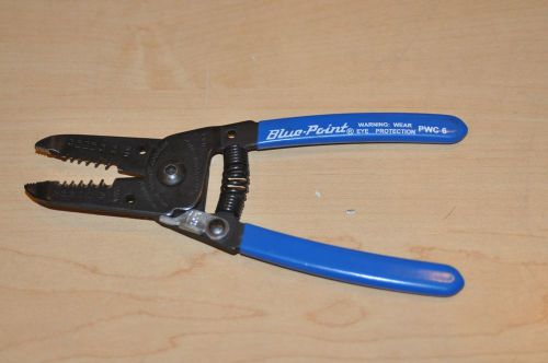 Blue point pwc6 6&#034; wire stripper / cutter pre-owned free shipping for sale