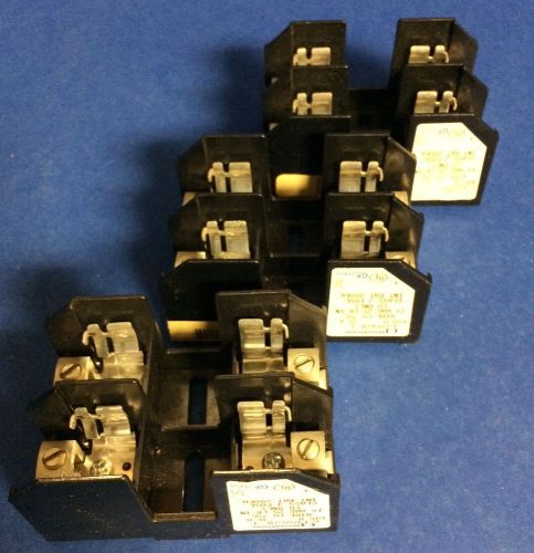 Lot of (3) Marathon 6J30A2B Class J Fuse Holders ~ 600V ~ 30A ~ Nice!!