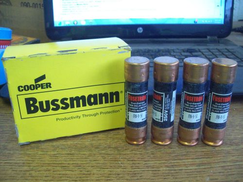 NEW LOT OF 4 COOPER BUSSMANN FUSETRON FUSE 50 A 250 V FRN-R-50