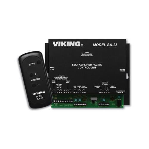 VIKING SA-25 SELF AMPLIFIED PAGING SYSTEM CONTROL