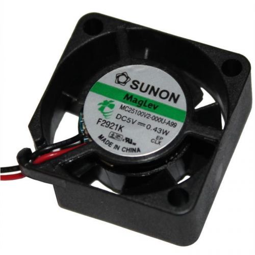 Ventilator / Fan 5V 0,43W 25x25x10mm 5m?/h 16dBA ; Sunon MC25100V2-A99