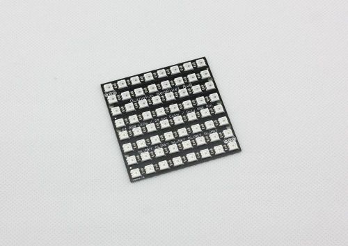 Full color 8x8 64 ws2812 rgb led pixel matrix panel for sale