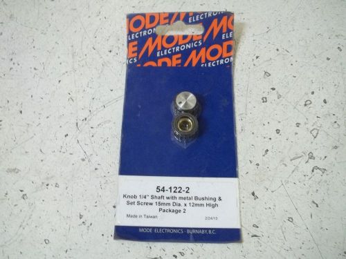 MODE ELECTRONICS 54-122-2 KNOB 1/4&#034; SHAFT WITH METAL BUSHING *ORIGINAL PACKAGE*