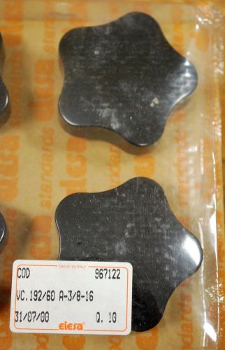 Elesa 967122 Phenolic Five Lobe Knob - Lot of 2 - NEW