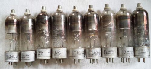 (9) Used RCA &amp; GE 8008 MV High Voltage Half Wave Rectifier Tube  N/R