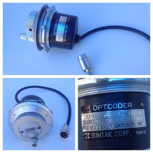 Sumtak Corp Tokyo MGH-10BC Encoder [PZ4] Source Dc5v 100mz No 8111-11 Optcoder