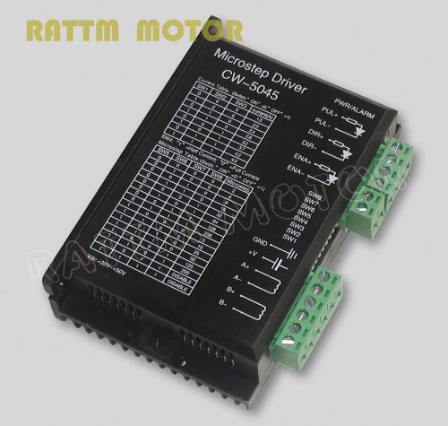 Cnc stepper motor driver 50v /4.5a / 256 microstep stepper motor driver cw5045 for sale