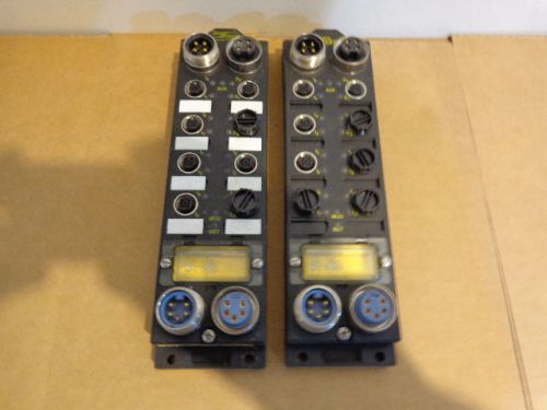 (2) Turck FDNP-S1204H-TT-0149 Devicenet I/O Network Stations