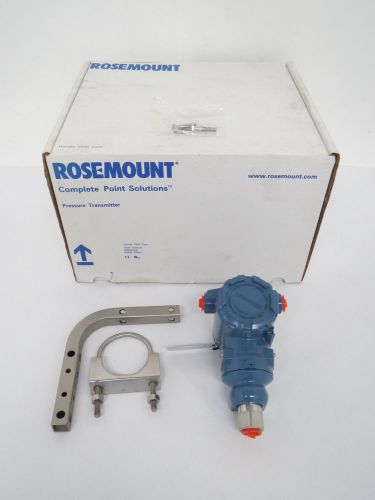 ROSEMOUNT 3051TG1A2B21AB4 SMART 55V-DC -30-0IN-HG PRESSURE TRANSMITTER B439928