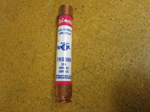 Ferraz shawmut trs30r fuse dual element time delay 30a 600vac for sale