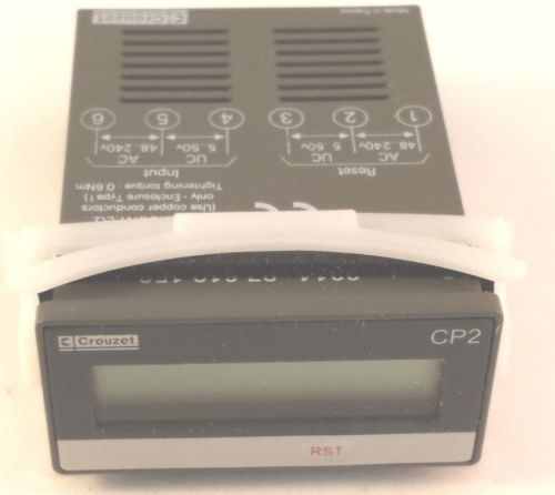 CROUZET CP2 2214 48-240VAC DIGITAL  HOUR COUNTER SENSOR