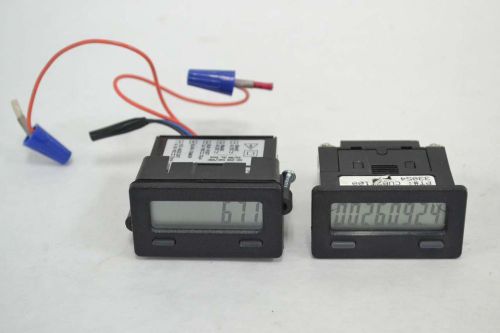 Lot 2 red lion mix cub7t100 cub7tvs0 8 digit 50-250v-ac/dc timer counter b340535 for sale