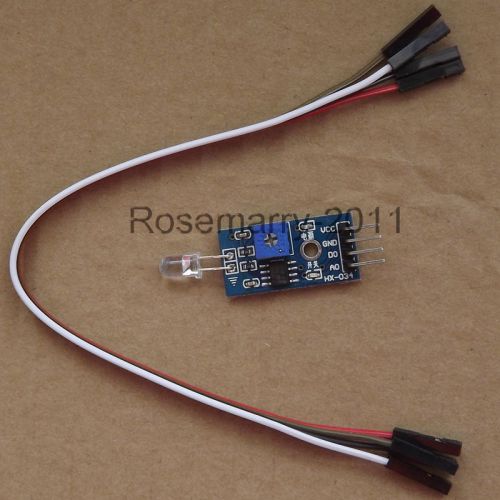 3.3-5V input LM393 light Sensor Module for Arduino with DO/AO output