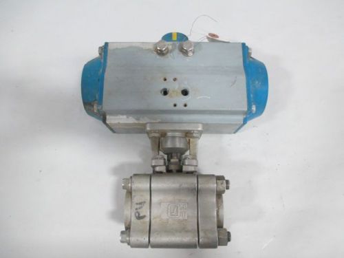 NELES JAMESBURY 4B3600XTB02 STAINLESS 1-1/4IN NPT BALL VALVE ACTUATOR D204316