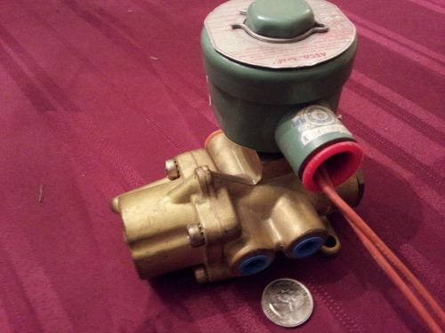 NEW 8344B4 ASCO REDHAT 4 WAY 1/4&#034; SOLENOID VALVE