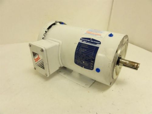 147545 Used, Baldor CEWDM3558T AC Motor 2Hp 208-230/460V 1750RPM 3PH 6-5.8/2.9A