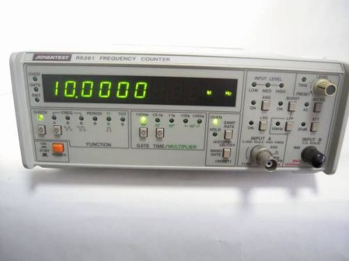 Advantest R5361 counter with TR1644 unit